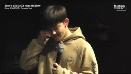 [ENG SUB] BlockB BASTARZ Music Talk Show Rehearsal Scene