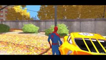 Человек-паук и желтый Халк весело Диснея Pixar автомобилей молния Маккуин цвета детские стишки