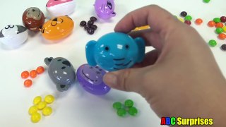 Best Learning Video for Kids Learn COLORS Learn Animals Easter Egg Surprise Skittles Candy ABC-chkBDQGDDHk