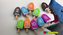 Learn to Count 1 to 10 for Children Colorful Toy Ice Cream Popsicles Pretend Food ABC Surprises-okRKNW0-YJw