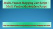 Multi-Vendor Shopping Cart Script(phpscriptsmall)