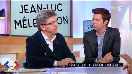 Jean-Luc Mélenchon furieux après son passage hier dans "C à vous": "Un traquenard parfumé mais puant !"