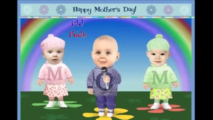 Happy Mothers Day | Kids Song | Song Lyrics Video | The Kiboomers