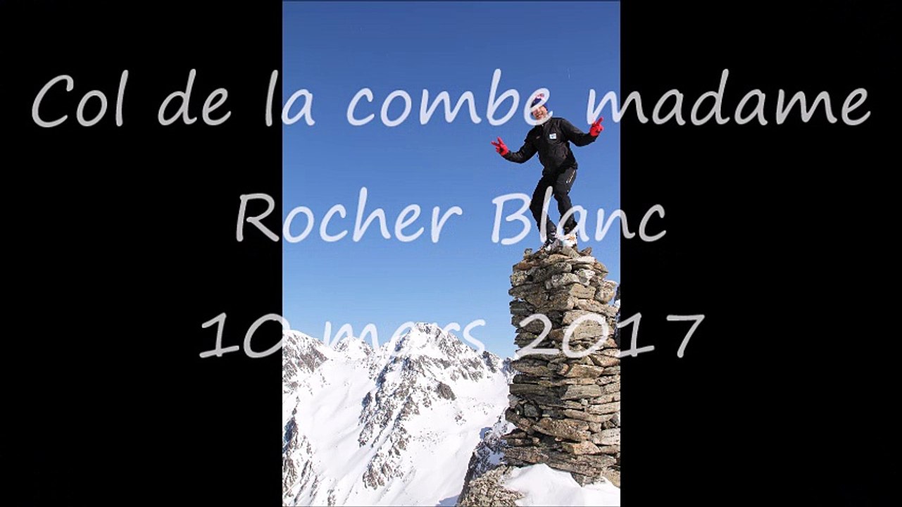 Randonnée dans la combe madame et rocher blanc