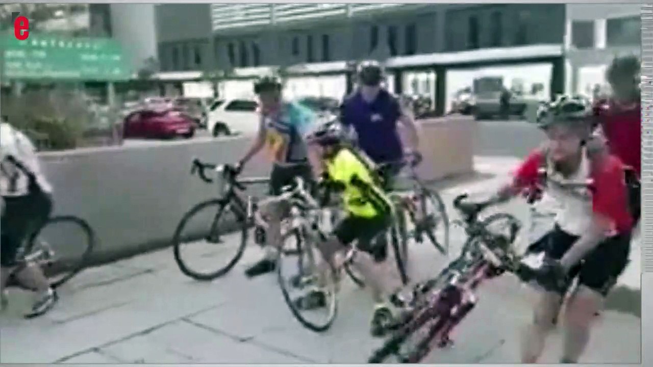 Des rafales de vent sèment la pagaille dans une course cycliste