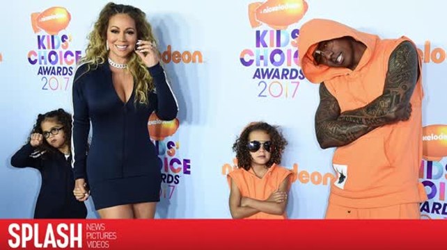 Mariah Carey y Nick Cannon hacen de una familia feliz sobre alfombra roja