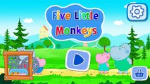 Hippo Peppa five little monkeys - Android gameplay Movie apps free kids best top TV