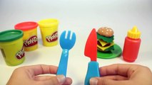 Play Doh Burger Builder Dough Burger Deli Set Play Doh Hamburger French Fries Hot Dog Play