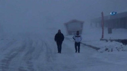 Uludağ'a Kar Yağdı.