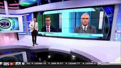 Stoichkov disse que nunca se atirou para a piscina e isto aconteceu ...