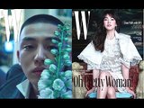 Song Hye Kyo and Yoo Ah In decorate the cover of 'W'