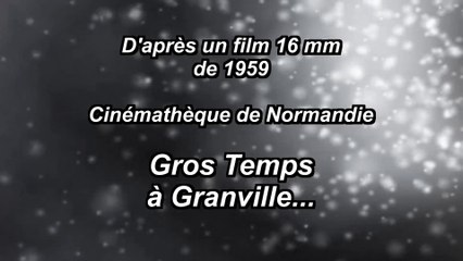 GROS TEMPS A GRANVILLE