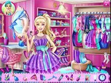 Barbies Closet Makeover - Princess Barbie Dressup and Makeup Game for Kids