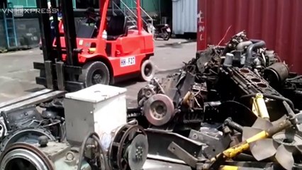 3 container chứa máy móc ôtô nhập lậu