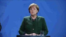 Merkel aplaza su reunión con Trump al viernes por una tormenta en Washington