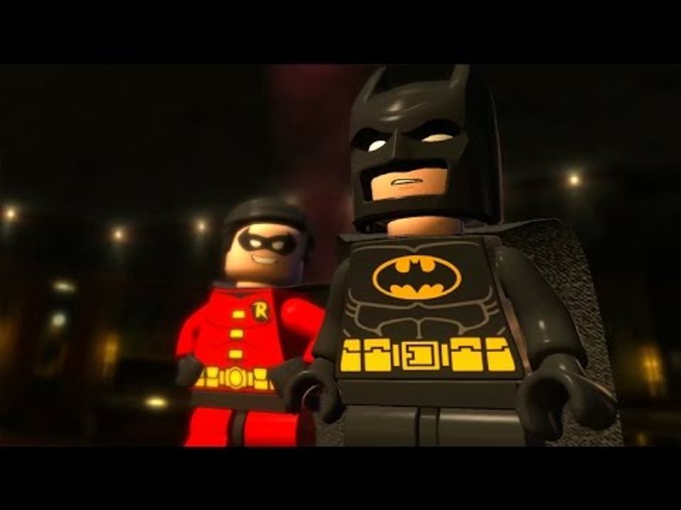 LEGO Batman 2 Episode 1 - Batman, Robin vs Joker, Harley Quinn, The Riddler, Two Face