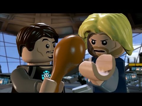 LEGO Marvel's Avengers Episode 5 - Iron Man, Black Widow, Captain America vs Hulk, Hawk Eye