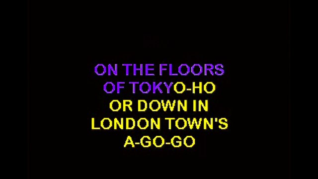 Billy Idol - Dancing with myself KARAOKE / INSTRUMENTAL