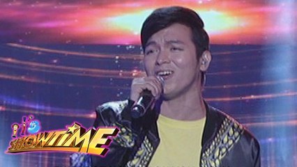 It's Showtime: Sam Mangubat sings his winning piece