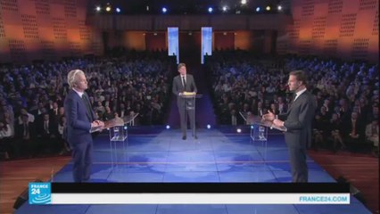 حرب كلامية بين المرشحين في هولاندا