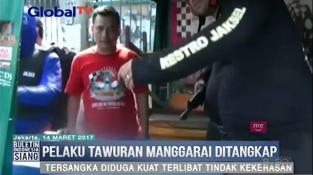 Pelaku Tawuran Manggarai Ditangkap