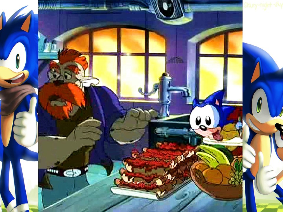 Aberturas nostalgica dos desenhos clássicos do Sonic e uma de fã !