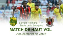 FCN-OGCN : RDV samedi à la Beaujoire !