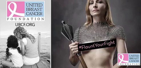 UBCF FlauntYourFight PSA Airing in NYC's Times Square