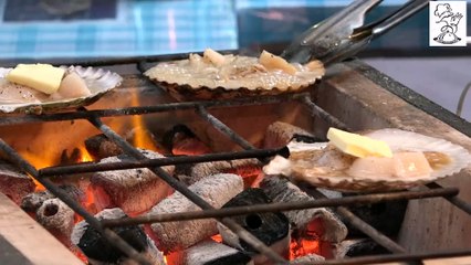 Japanese Street Food- Giant Scallops