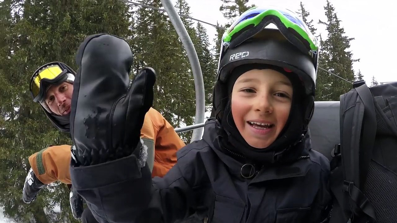 À 6 ans, Nico Bondi est déjà un prodige en snowboard