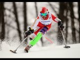 Braydon Luscombe  (1st run) | Men's slalom standing | Alpine skiing | Sochi 2014 Paralympics