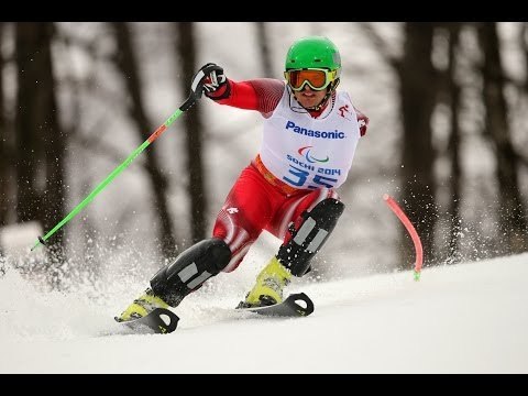 Christophe Brodard (1st run) | Men's slalom standing | Alpine skiing | Sochi 2014 Paralympics