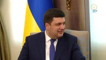 Başbakan Yıldırım, Ukrayna Başbakanı Groysman ile Görüşüyor