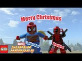 Deadpool, Spider-Man, Iron Man, Hulk Merry Christmas - LEGO Marvel Super Heroes Free Roam