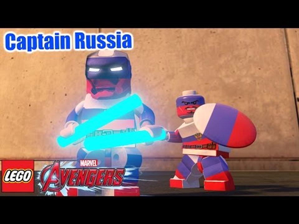 LEGO Captain Iron Russia Free Roam in LEGO MARVEL's Avengers MOD