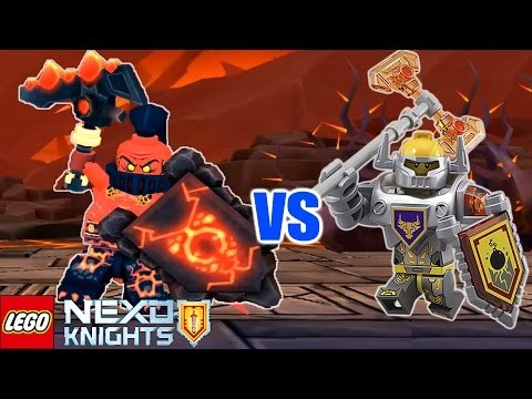 LEGO Nexo Knights Merlock 2.0 - Ultimate Axl vs GENERAL MAGMAR Battle