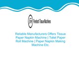 Paper Bag Making Machine