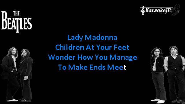 Beatles - Lady Madonna
