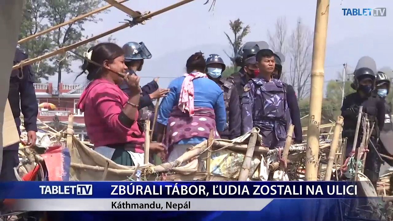 Obyvateľom zbúrali núdzové prístrešky po zemetrasení, náhradné nemajú