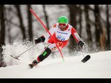 Matt Hallat  (1st run) | Men's slalom standing | Alpine skiing | Sochi 2014 Paralympics