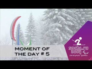 Day 5 | Cross-country skiing moment of the day | Sochi 2014 Paralympic Winter Games