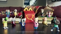 Juguetes Cajita Feliz McDonalds de la Pelicula SING VEN Y CANTA - USA Diciembre 2016