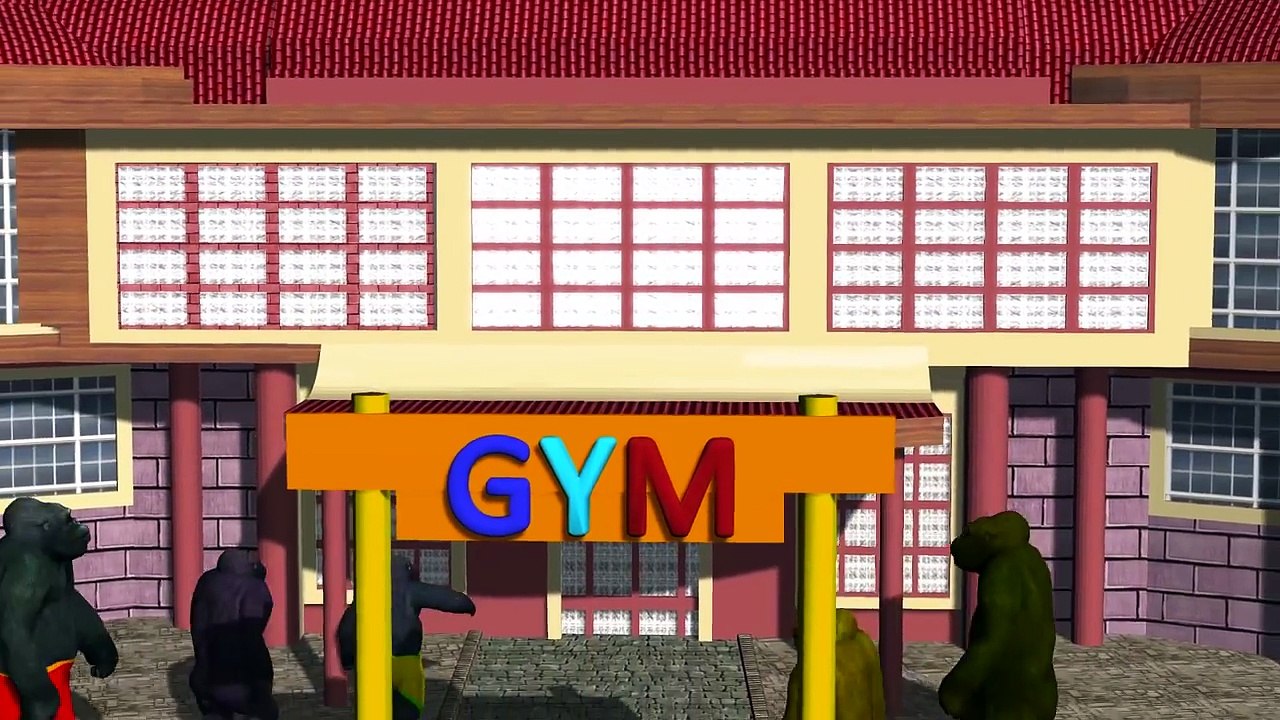 Crazy Skeleton Stealing Gorillas Burger | Skeleton vs Gorilla Finger Family | Finger Fami