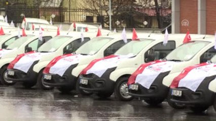 Türk Kızılayı Filosuna 55 Yeni Araç