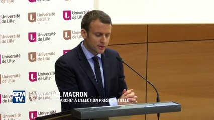 Emmanuel Macron: "Je veux réformer le conseil supérieur de la magistrature"