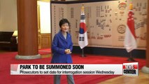 Prosecutors to set date for interrogation of Park Geun-hye