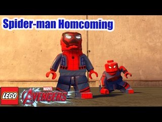 LEGO Spider-Man 2017 Homecoming Suit Free Roam in LEGO MARVEL's Avengers MOD