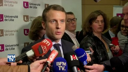 Macron sur un possible ralliement de Valls: "Je n’ai pas fondé une maison d’hôtes"