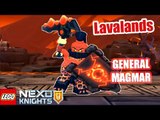 LEGO Nexo Knights - Lavalands - General Magmar (Lastest Season, 183 Shield)