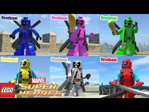 LEGO Deadpool Colorful Merry Christmas - LEGO Marvel Super Heroes MOD